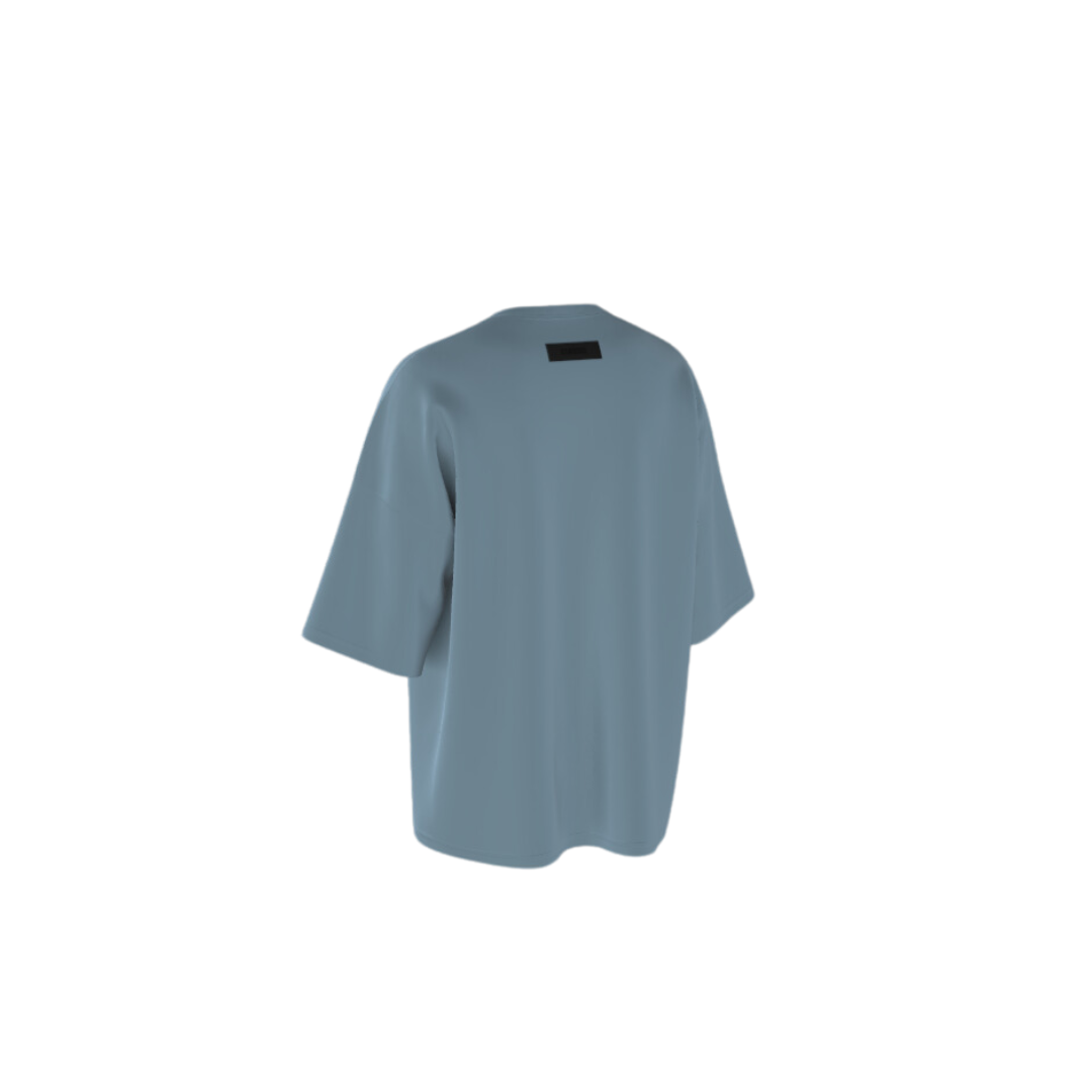 Basic Light Blue SS - Black