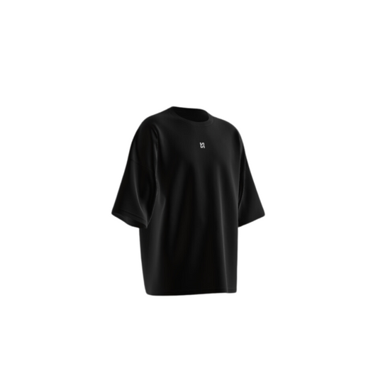 Basic Black SS - White