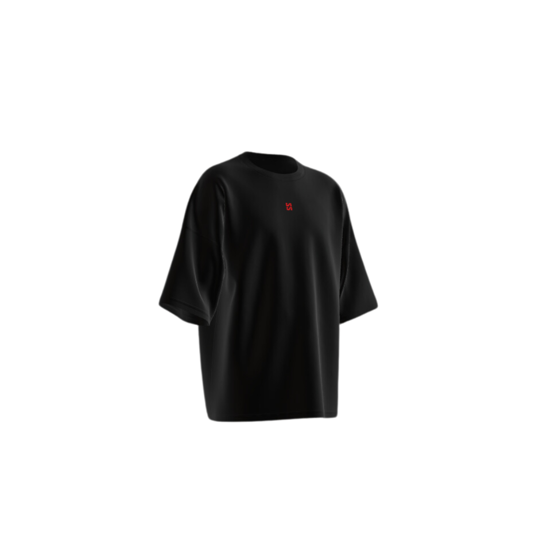Basic Black SS - Red
