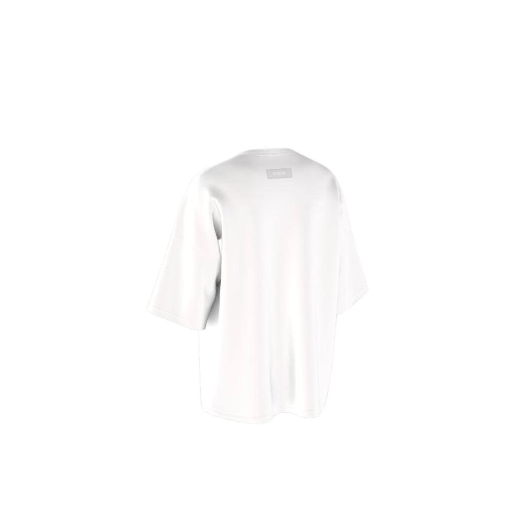 Basic White SS - Black
