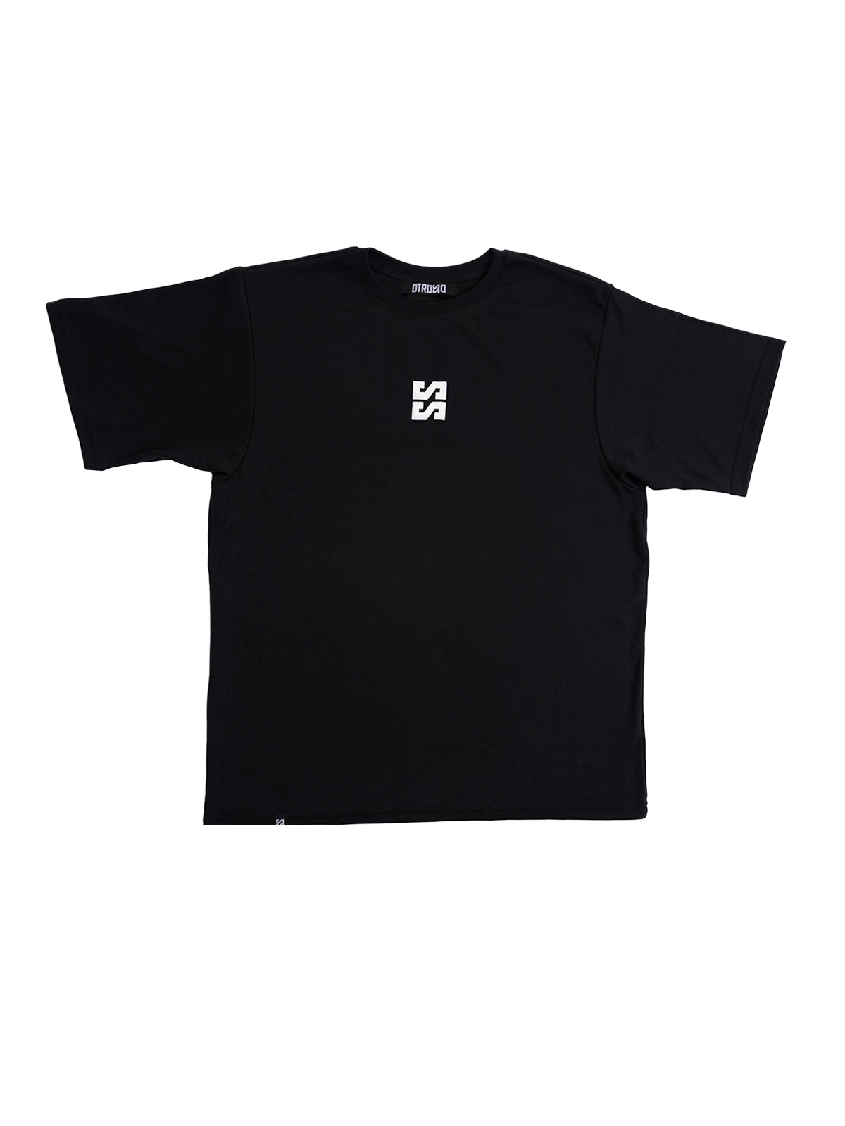 BLACK W/WHITE LOGO PUFF