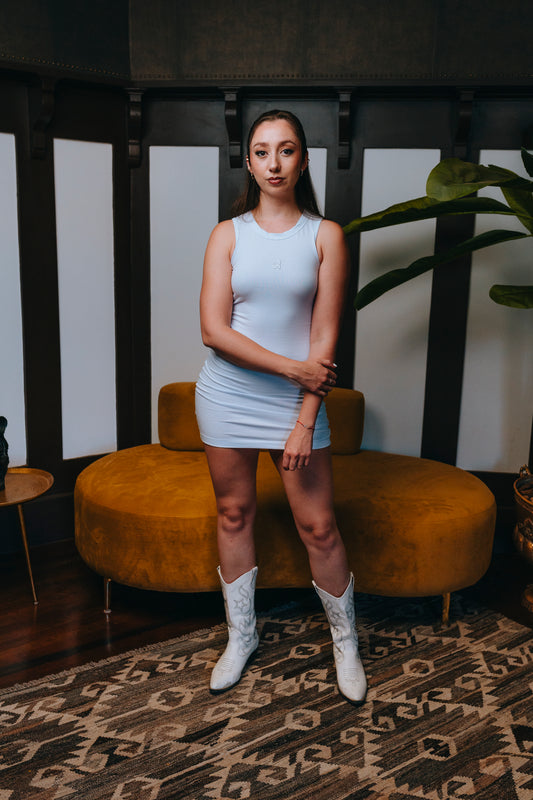 Vestido Basic White - SS White