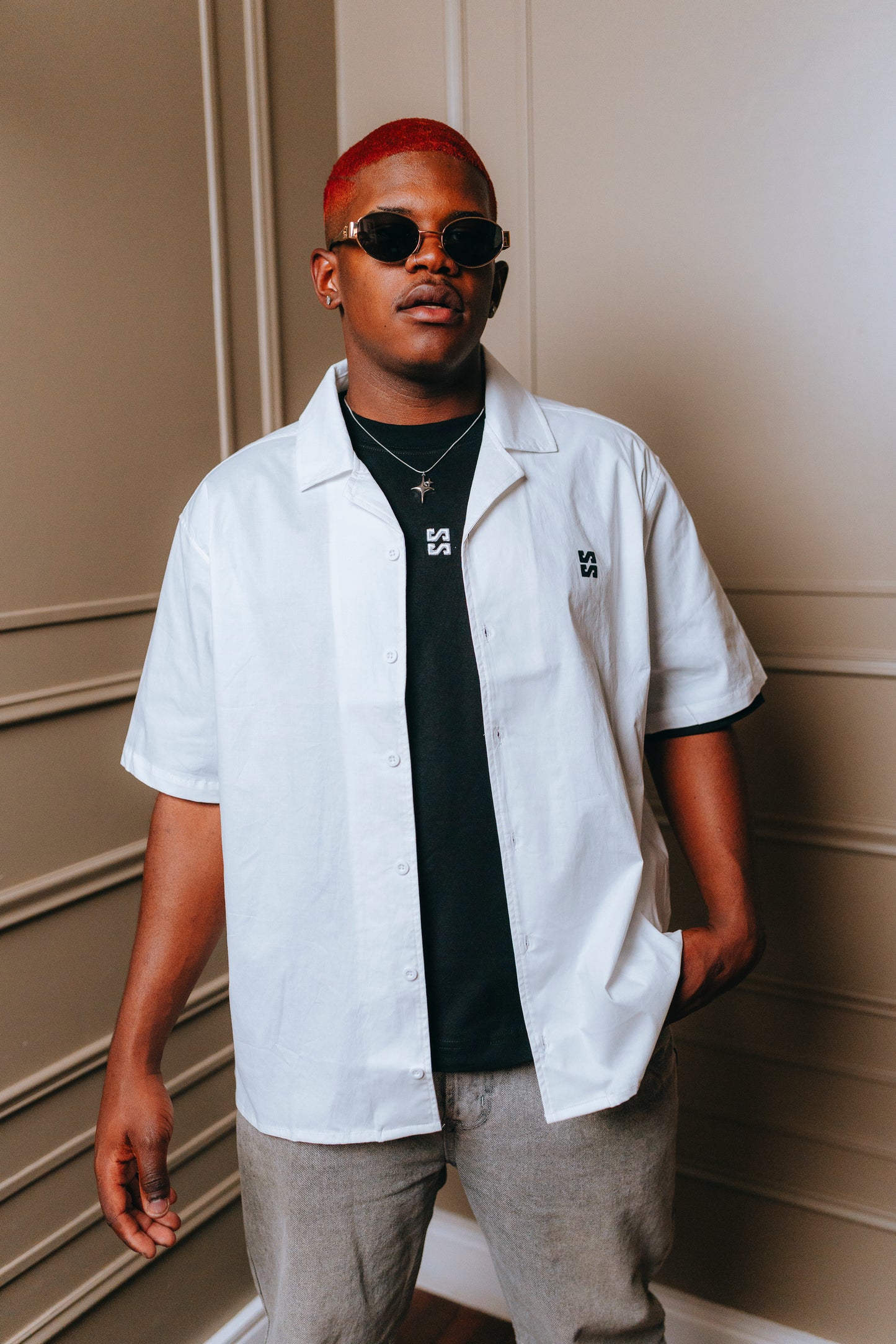 Camisa Back to Basics SS White