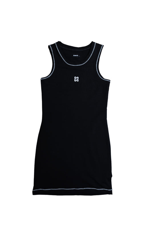 Vestido Basic Black - SS White